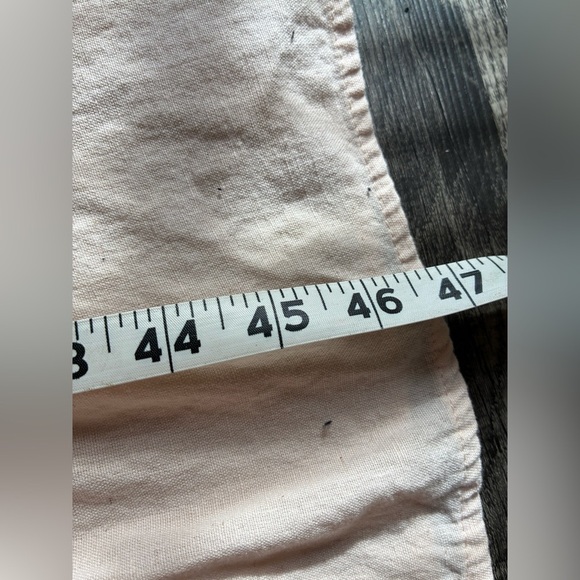 Zara TRF Linen Blend Floral Embroidered Midi Dress Medium - Picture 14 of 14